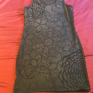 Short sacred geometry dress by Moonlit Muse